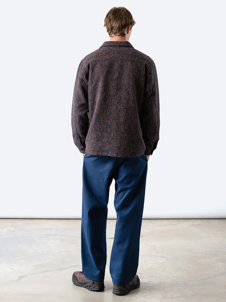 Ember Fleck Bisset Jacket - Navy & Burnt Orange