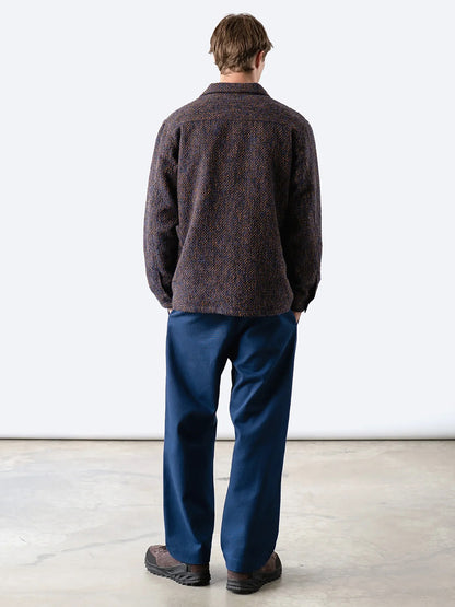 Ember Fleck Bisset Jacket - Navy & Burnt Orange