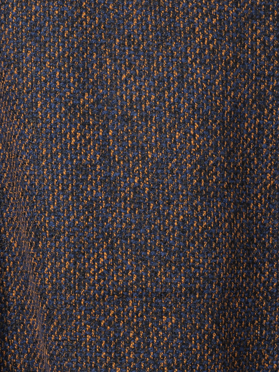 Ember Fleck Bisset Jacket - Navy & Burnt Orange
