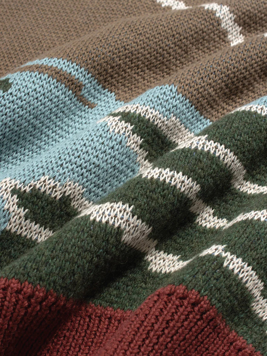 Buckley Cardigan - Beach Landscape