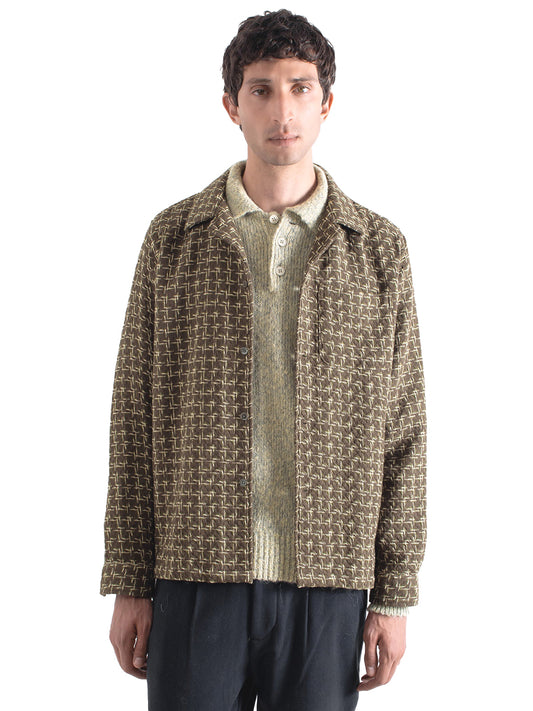 Busey Architect Shirt - Brown Multi