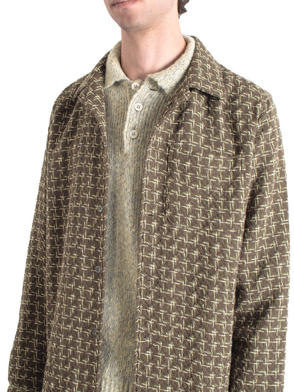 Busey Architect Shirt - Brown Multi