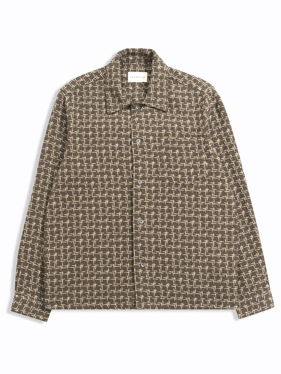 Busey Architect Shirt - Brown Multi