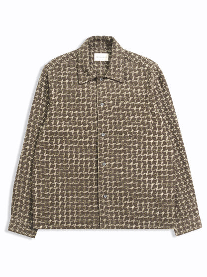 Busey Architect Shirt - Brown Multi