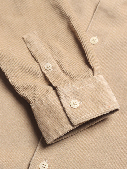 Two Pocket Corduroy Shirt - Cornstalk