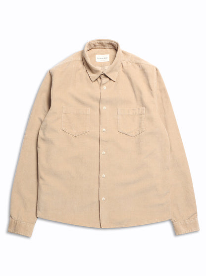 Two Pocket Corduroy Shirt - Cornstalk