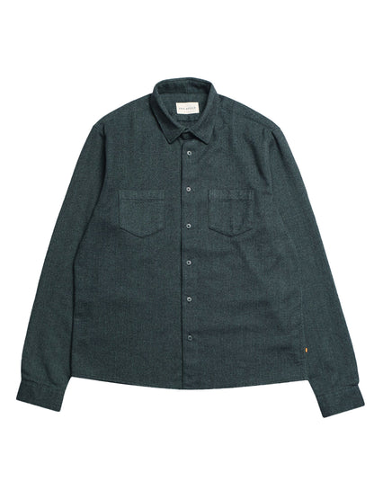 Classic Long Sleeve Shirt - Forest Green