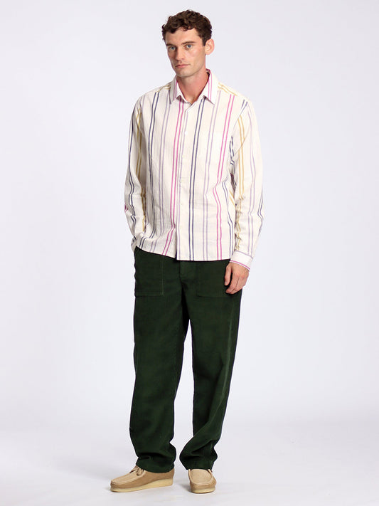 Classic Long Sleeve Shirt - Murano Stripe