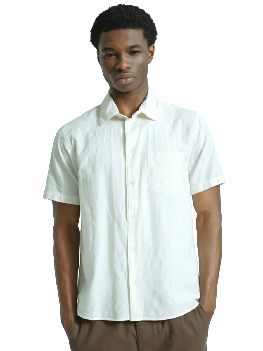 Classic Shirt - Tonal Dobby White
