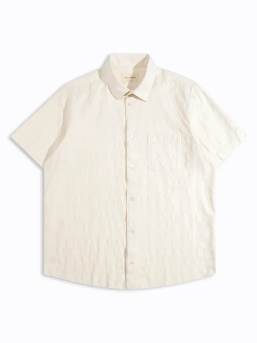 Classic Shirt - Tonal Dobby White