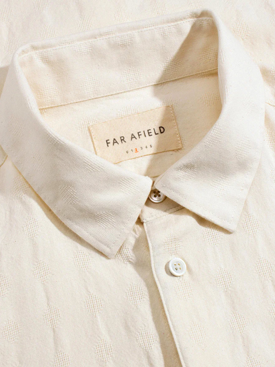 Classic Shirt - Tonal Dobby White
