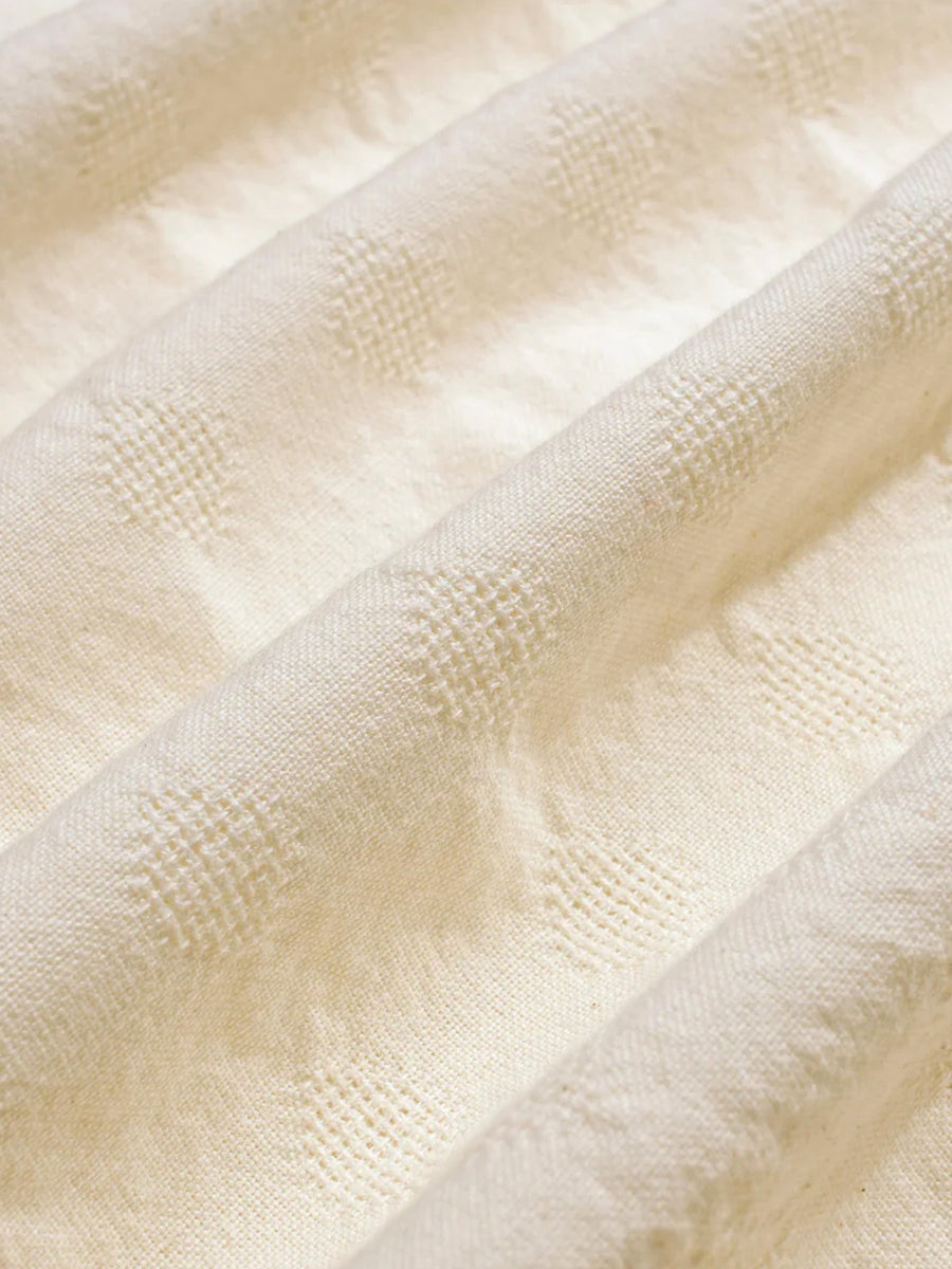Classic Shirt - Tonal Dobby White