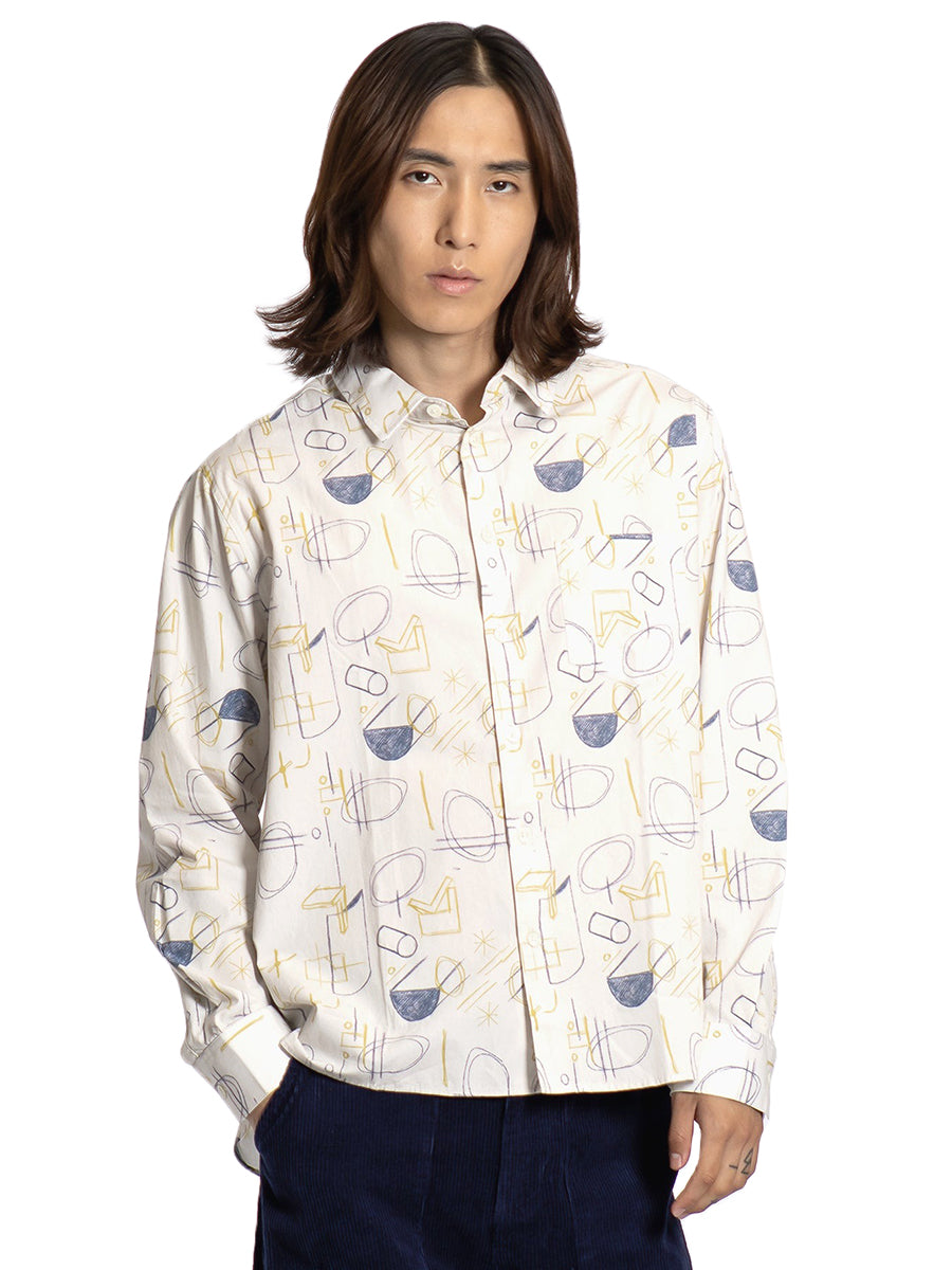 Day Long Sleeve Shirt - Snow White Sketch