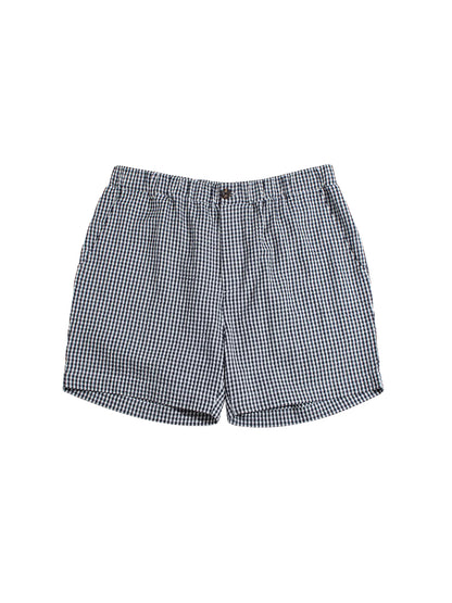 Dekk Shorts - Navy Gingham Check