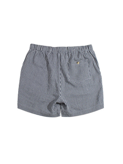 Dekk Shorts - Navy Gingham Check