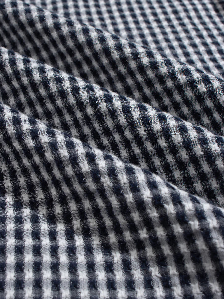 Dekk Shorts - Navy Gingham Check