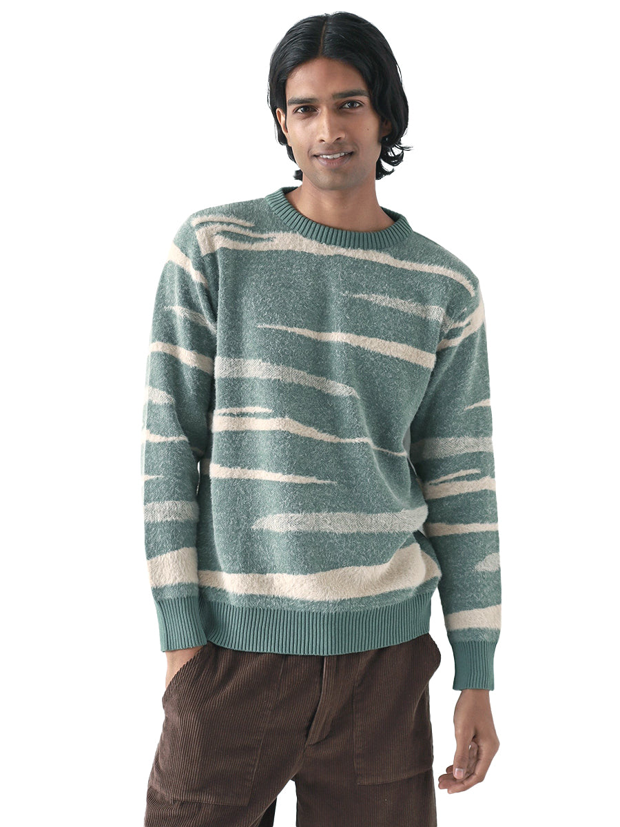 Eclipse Sweater - Forest & Cornstalk