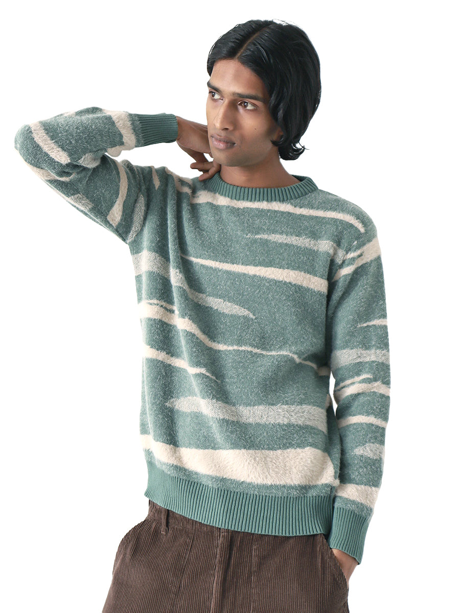 Eclipse Sweater - Forest & Cornstalk