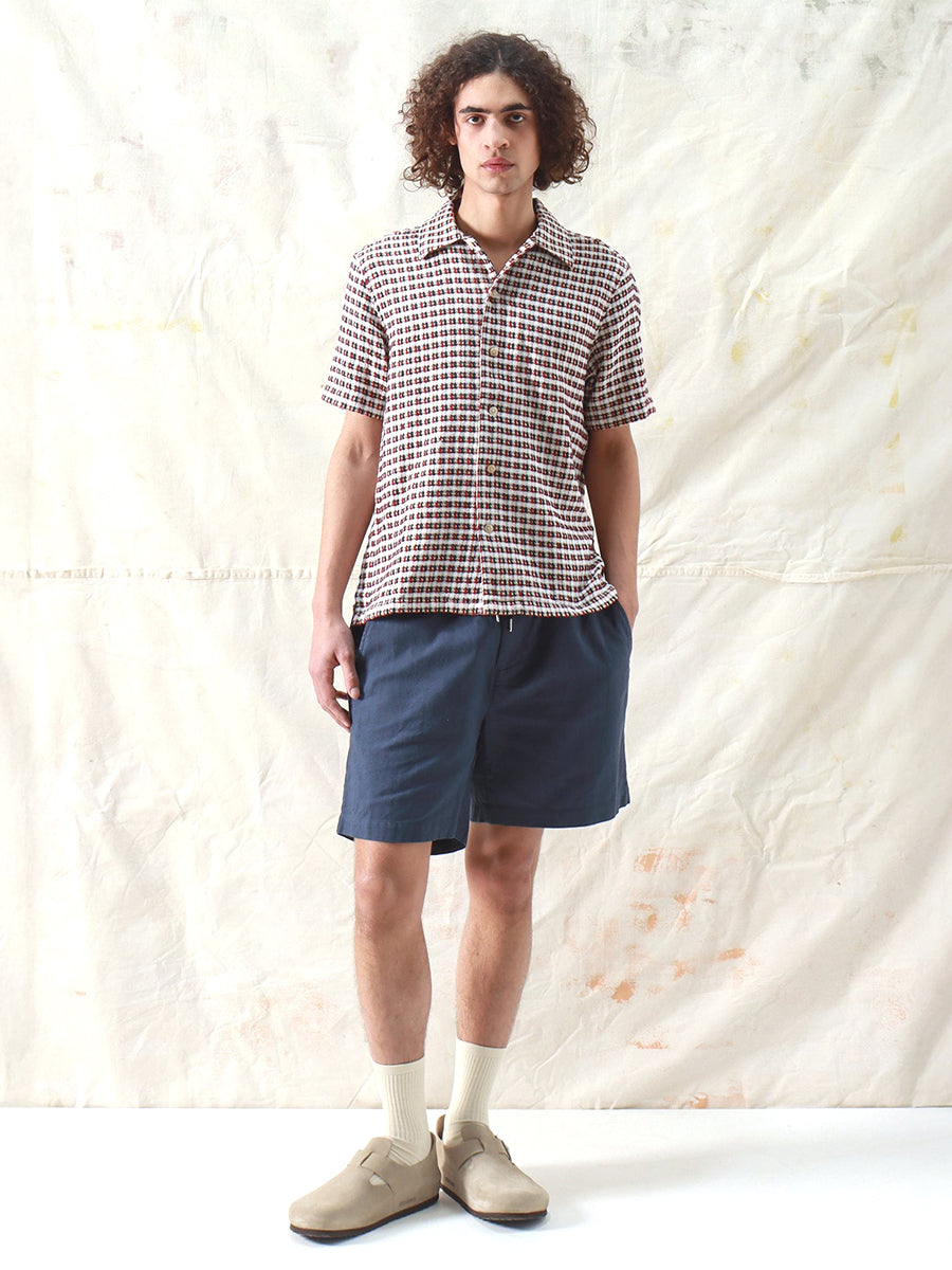 House Short - Navy Iris