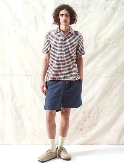 House Short - Navy Iris