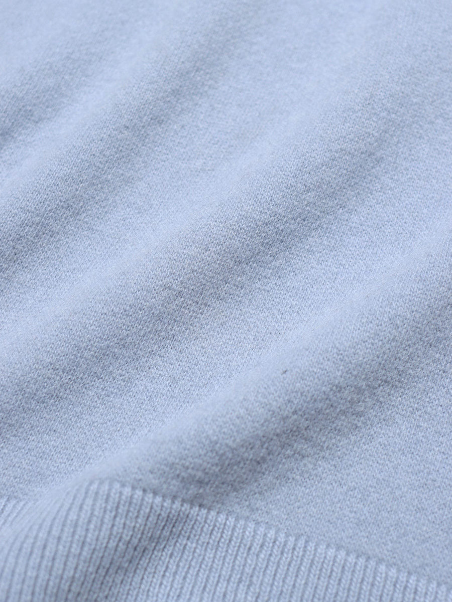 Kier Long Sleeve Knit - Silver Blue