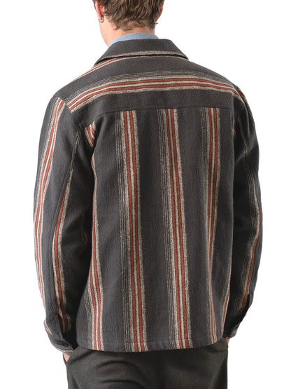 Normsk Jacket - Grey Yara Stripe