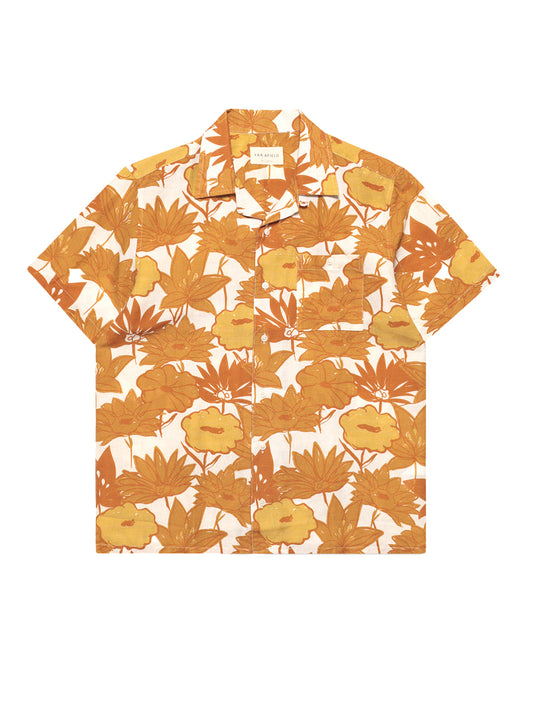 Selleck Short Sleeve Shirt - Honey Gold