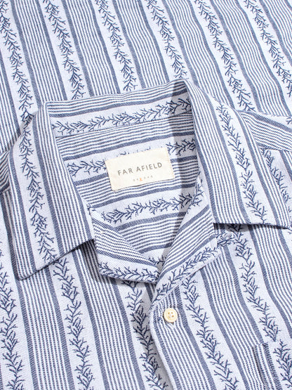 Selleck Short Sleeve Shirt - Higher Stripe Floral