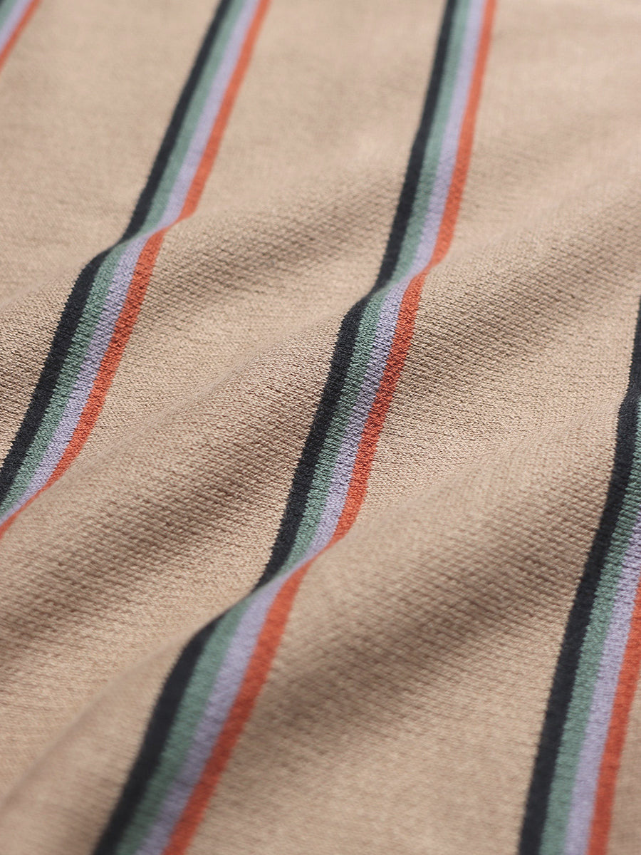 Zigged Cardigan - Kuki Stripe