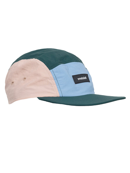 Apex Soft-Peak 5-Panel Cap - Dark Ocean, Bay Blue, Rock Salt