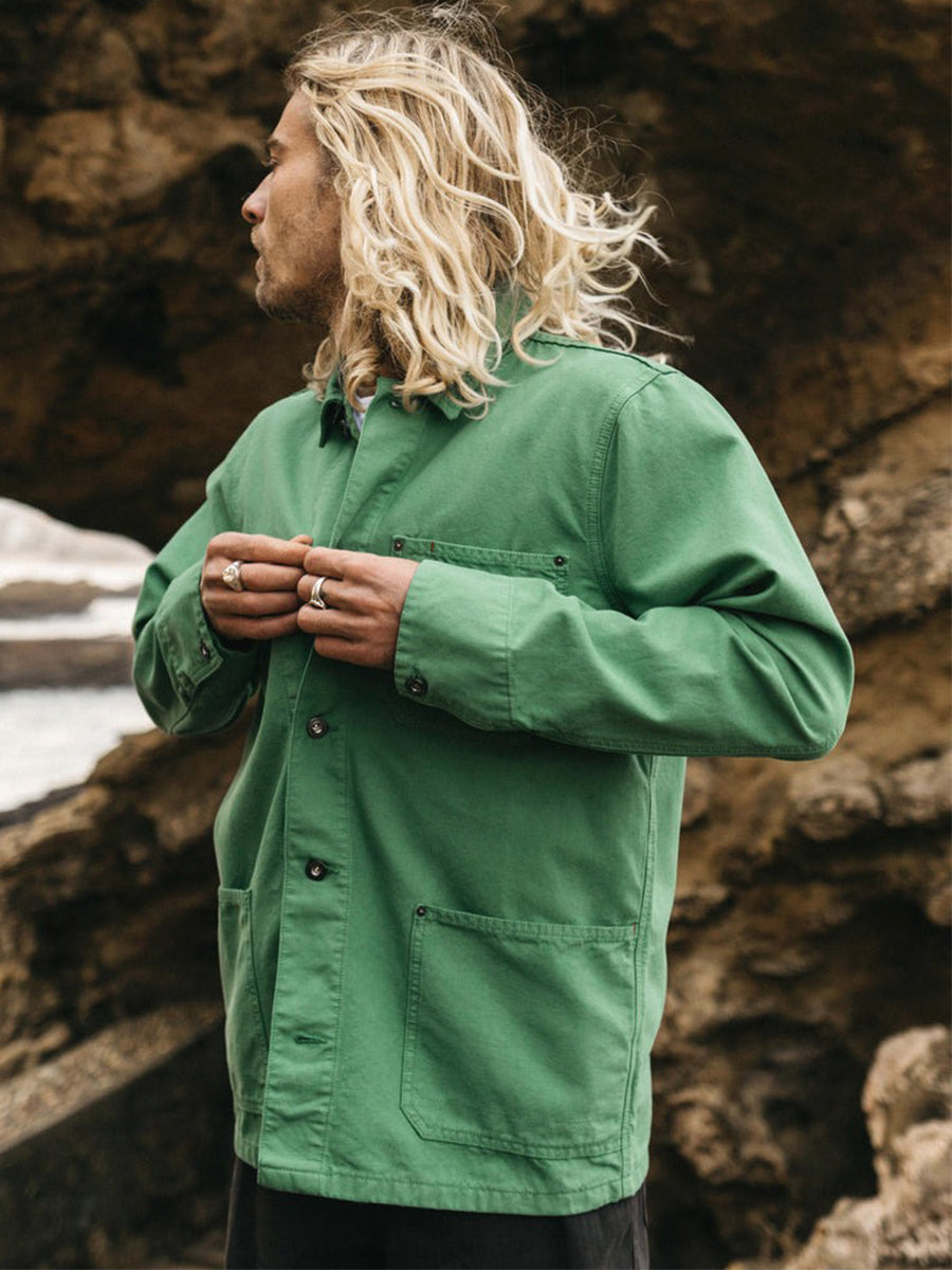 Basset Chore Jacket - Samphire