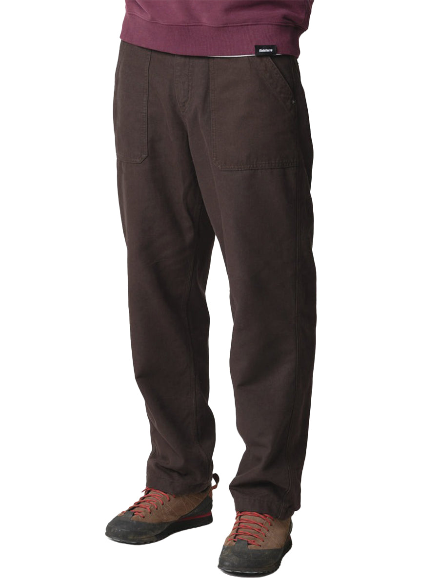 Basset Flannel-Lined Trousers - Burnt Umber