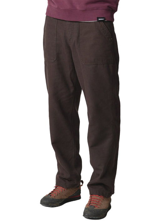 Basset Flannel-Lined Trousers - Burnt Umber