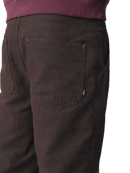 Basset Flannel-Lined Trousers - Burnt Umber