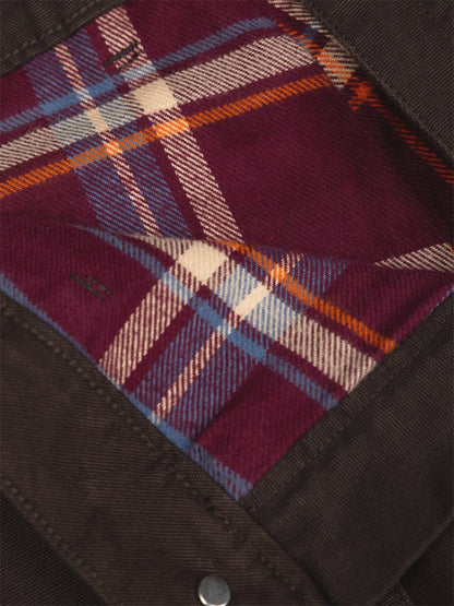 Basset Flannel-Lined Trousers - Burnt Umber