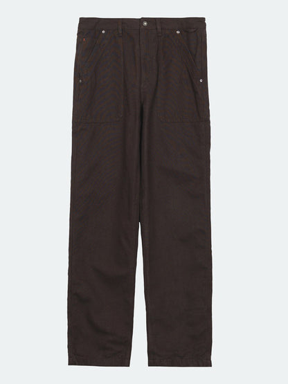 Basset Flannel-Lined Trousers - Burnt Umber