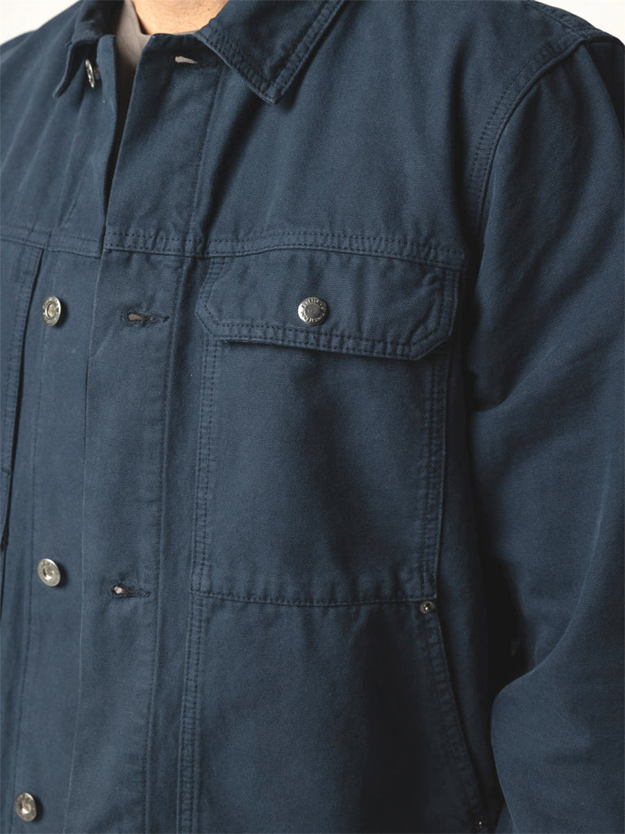 Basset Trucker Jacket - Navy
