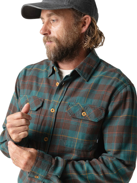 Beardsmore Shirt - Harbour Teal Check