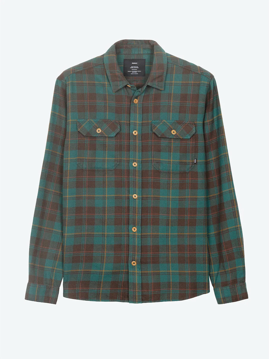 Beardsmore Shirt - Harbour Teal Check