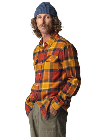 Beardsmore Shirt - Terracotta Check