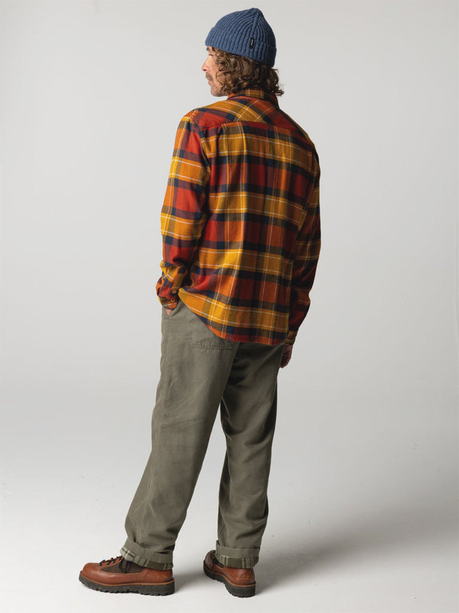 Beardsmore Shirt - Terracotta Check