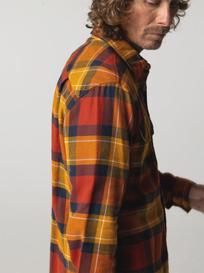 Beardsmore Shirt - Terracotta Check
