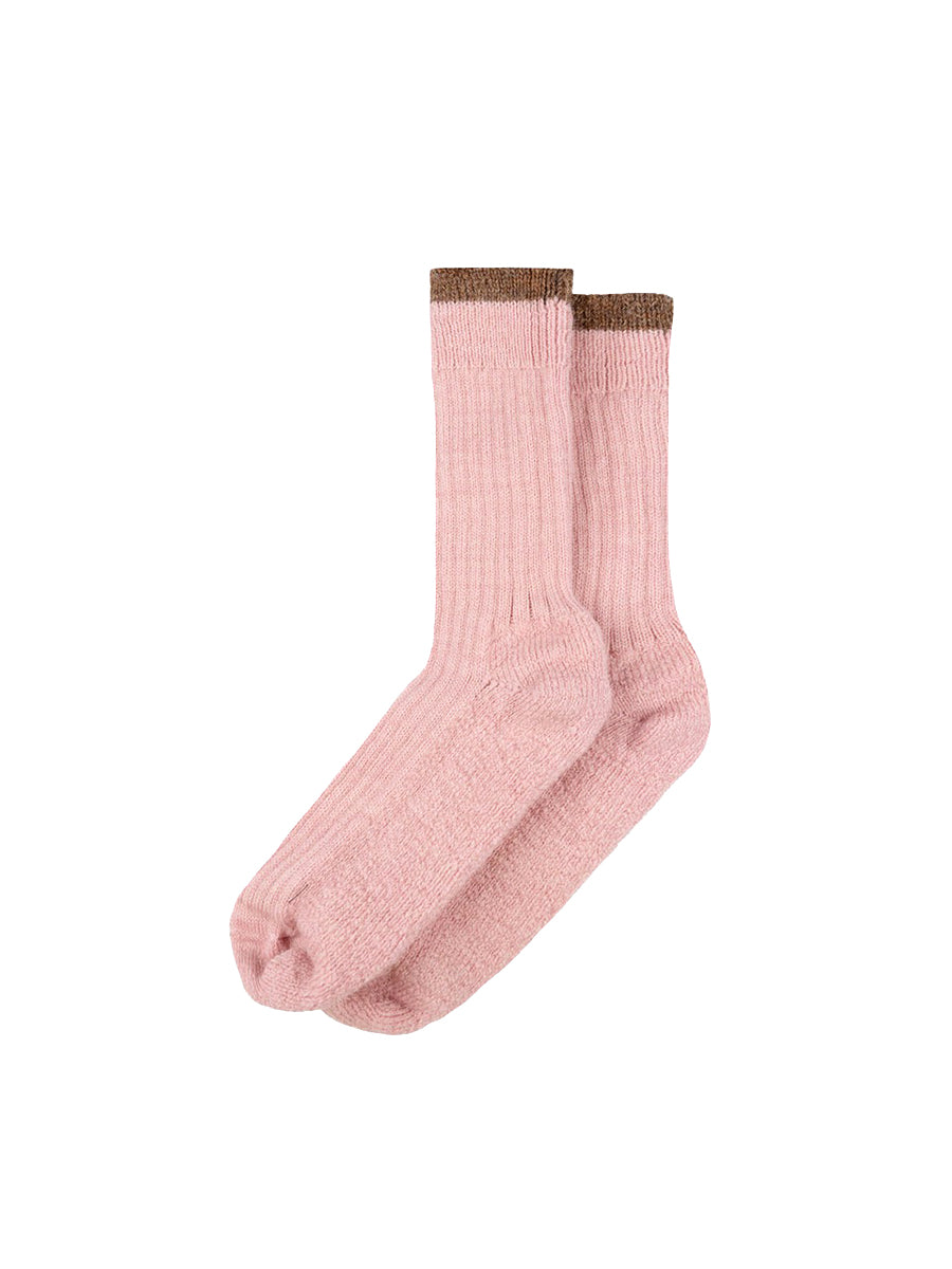 Bosun Socks - Pink Smoke & Sable