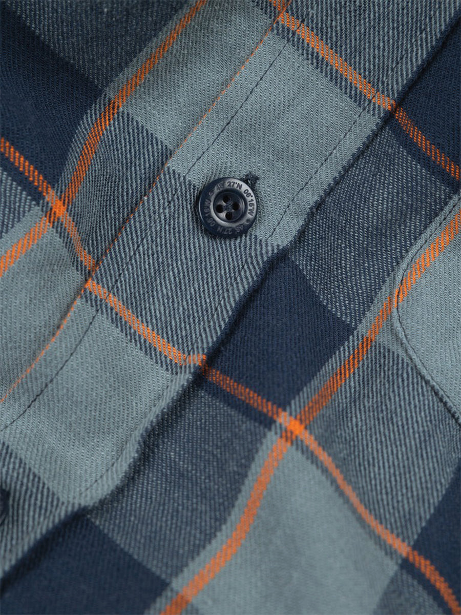 Cardew Shirt - Navy & Deep Sea