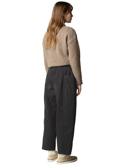 Croft Barrel Trousers - Black