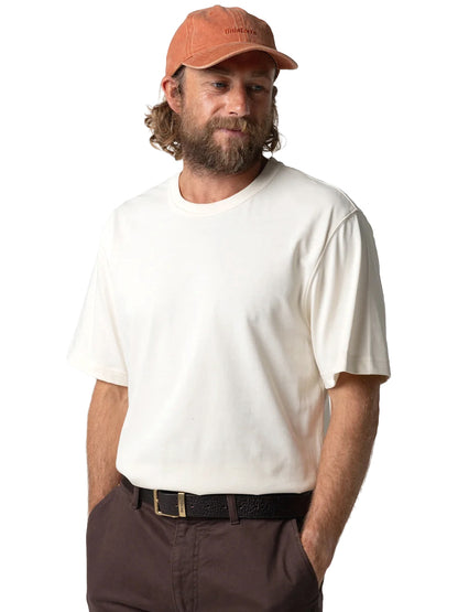 Daymark Heavyweight Short Sleeve Tee - Ecru