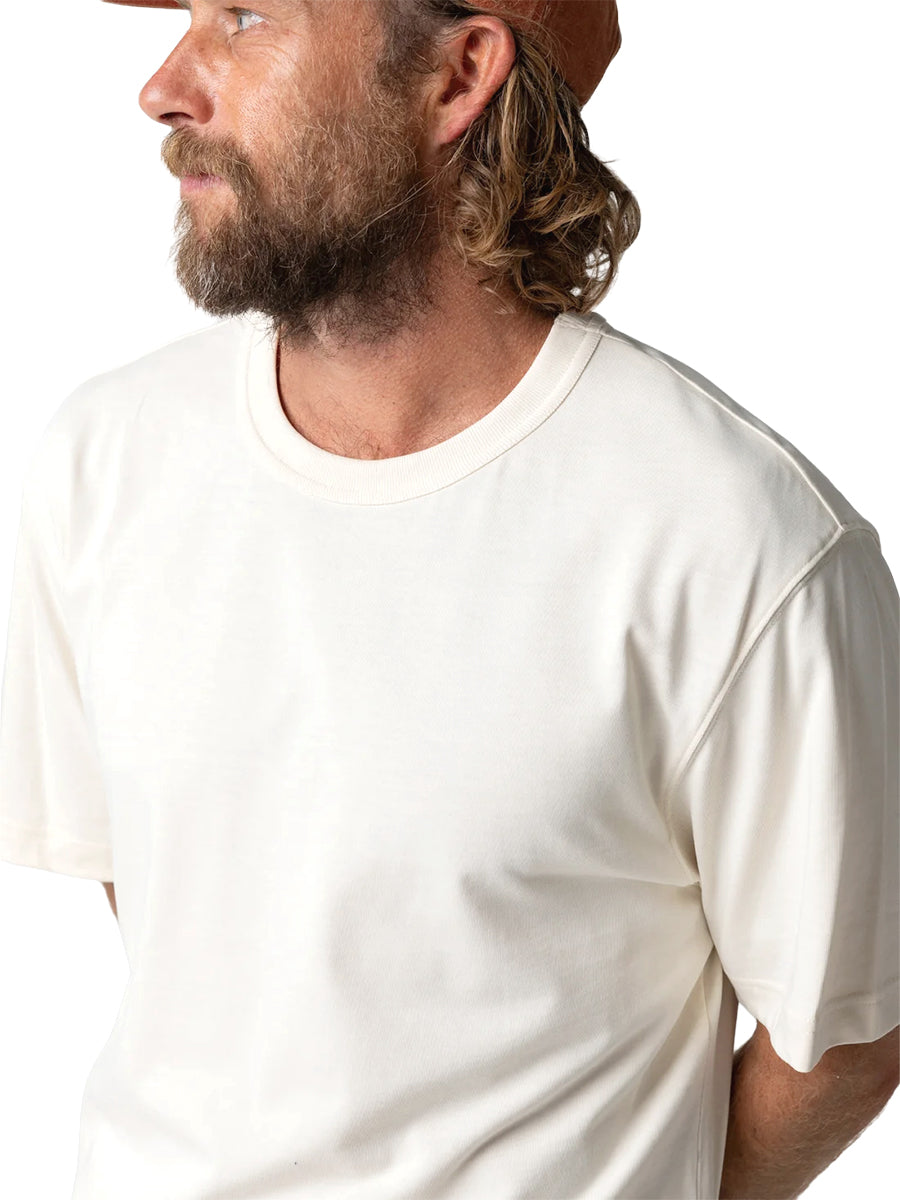 Daymark Heavyweight Short Sleeve Tee - Ecru