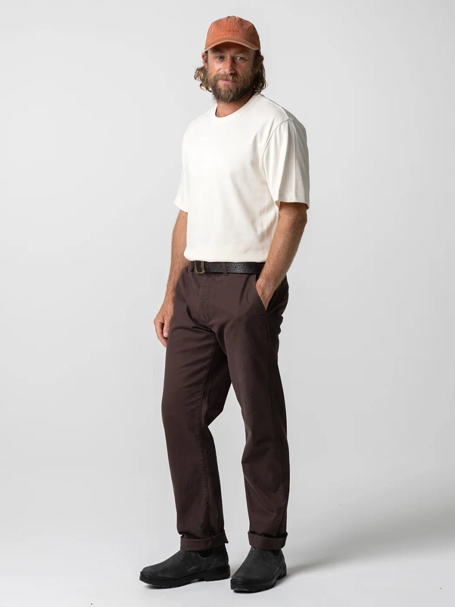 Daymark Heavyweight Short Sleeve Tee - Ecru