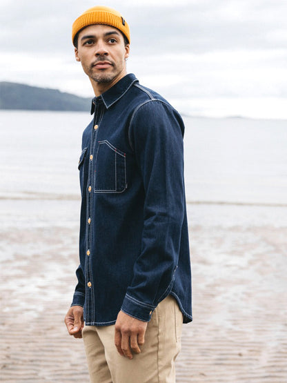 Eddystone Shirt - Washed Denim