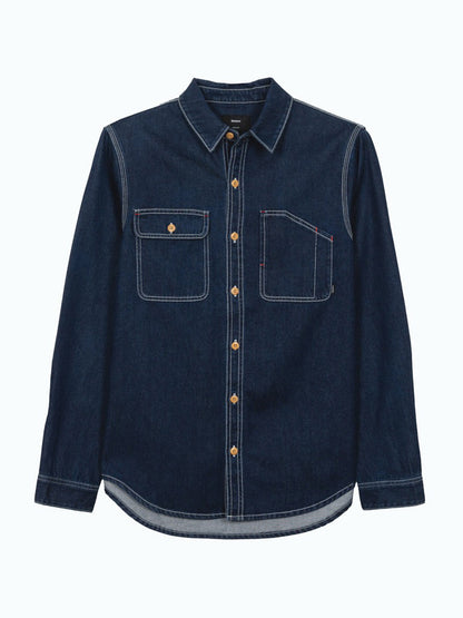 Eddystone Shirt - Washed Denim